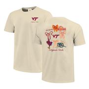 Virginia Tech Coquette Campus Comfort Colors Tee